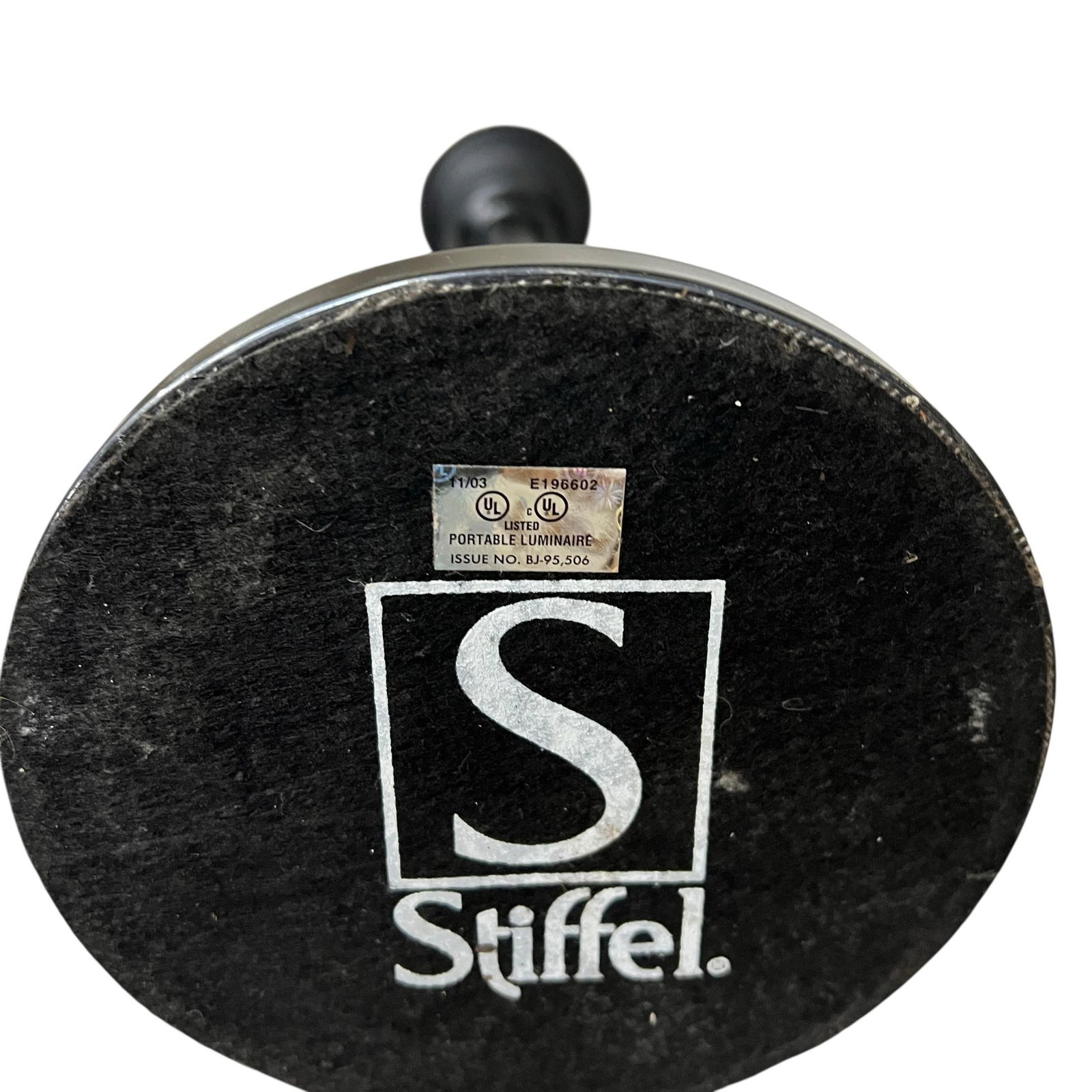 Vintage Stiffel Candlestick Lamp in Bronze Finish - 8