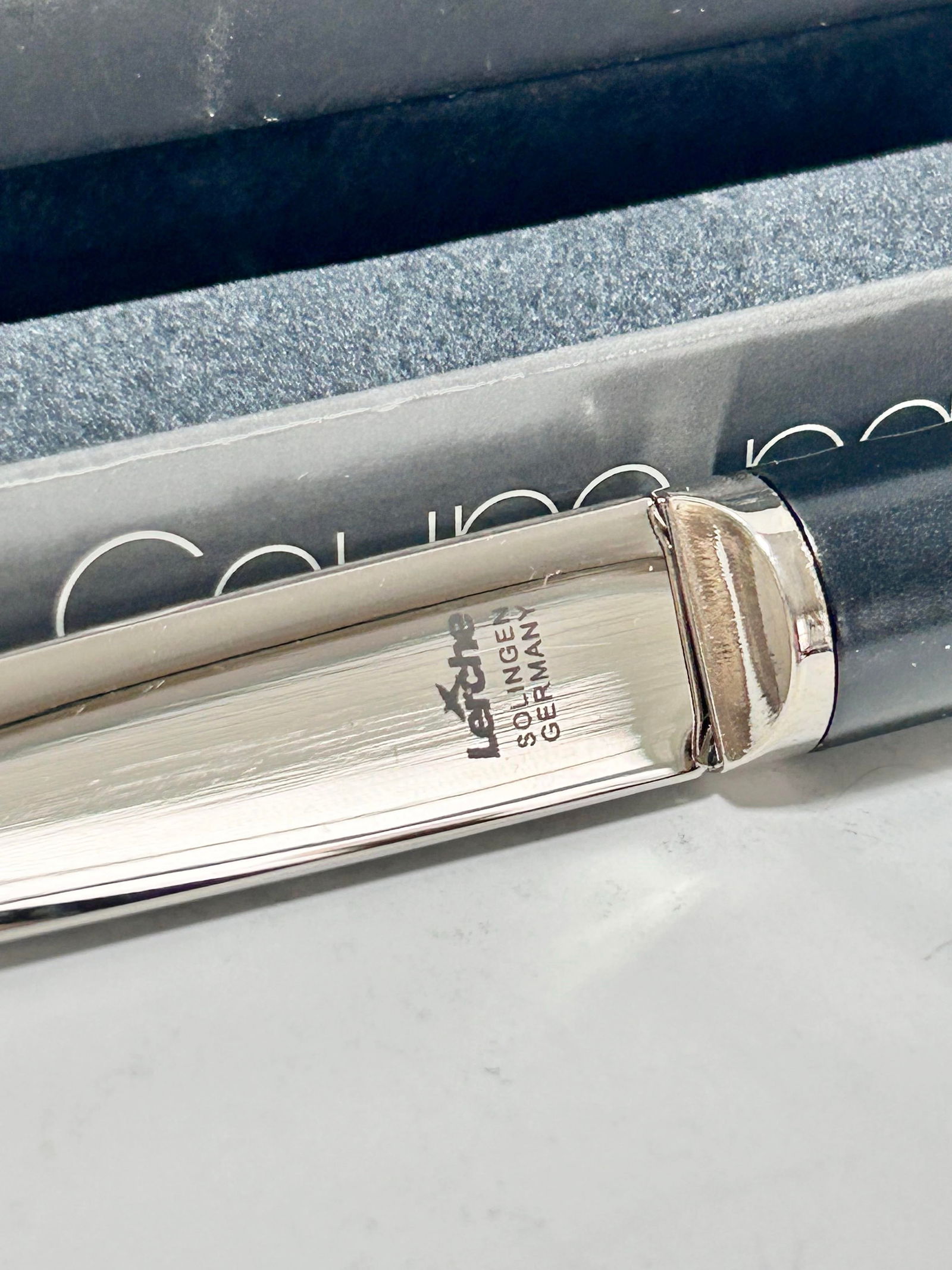 1980s Lerche Solingen Germany Letter Opener, Boxed - 3