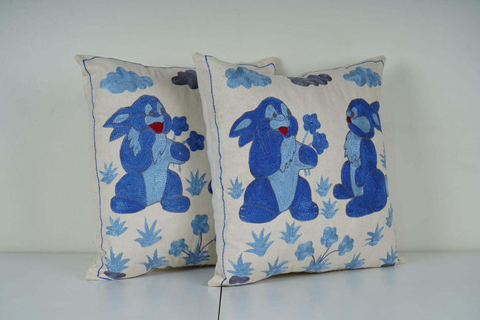 Uzbek Suzani Pillow Cover - A Pair - 3