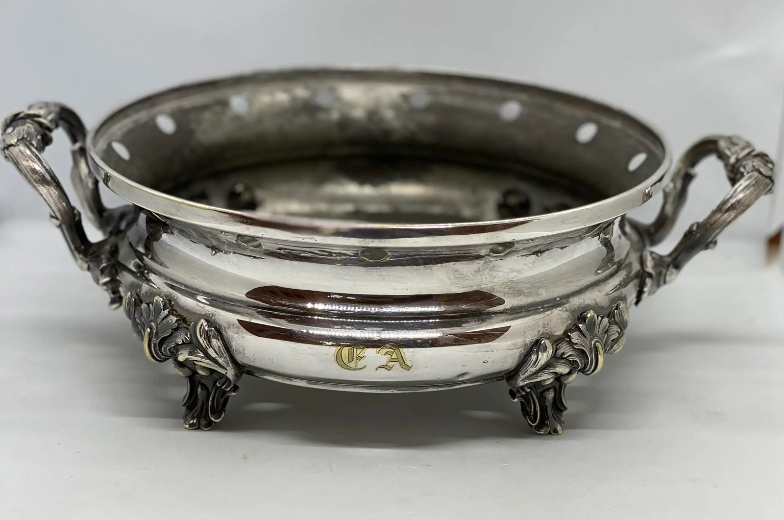 19th Century French Christofle Silverplate Warmer or Epergne - 13