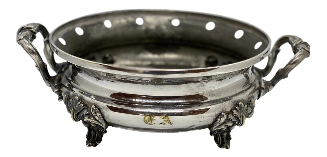 19th Century French Christofle Silverplate Warmer or Epergne (1 of 13)