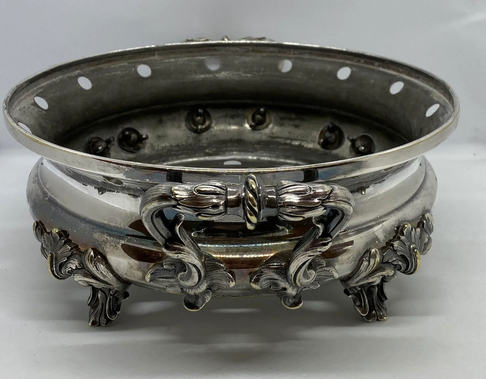 19th Century French Christofle Silverplate Warmer or Epergne - 3