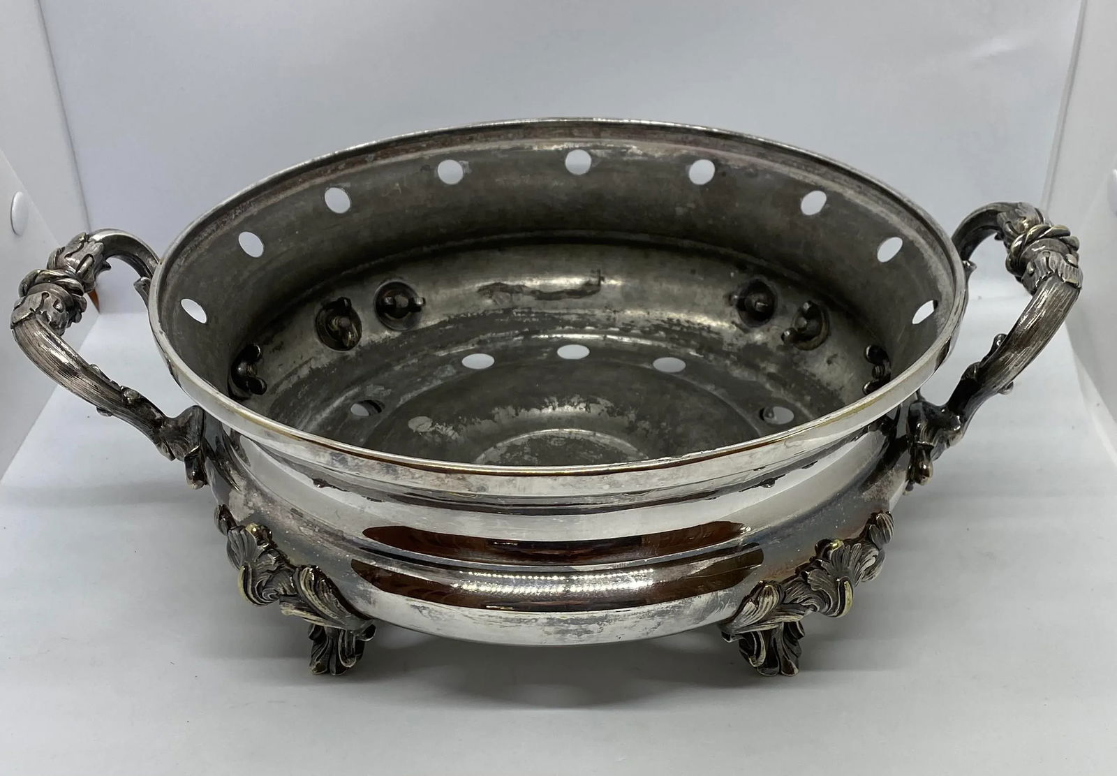 19th Century French Christofle Silverplate Warmer or Epergne - 5