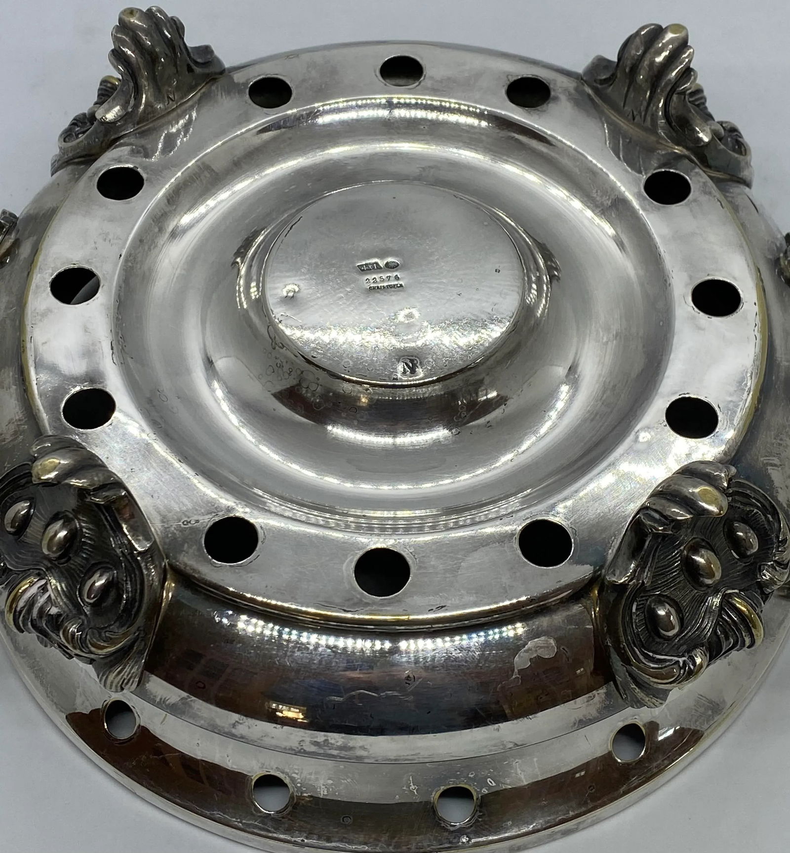 19th Century French Christofle Silverplate Warmer or Epergne - 8