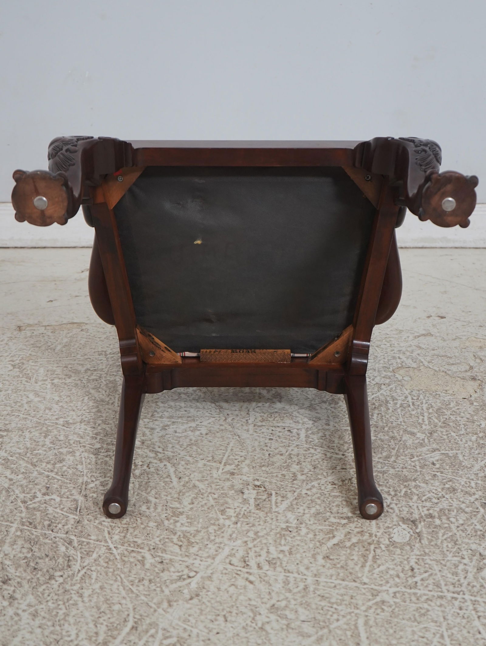 Pair Baker Ball & Claw Rococo Mahogany Armchairs - 18