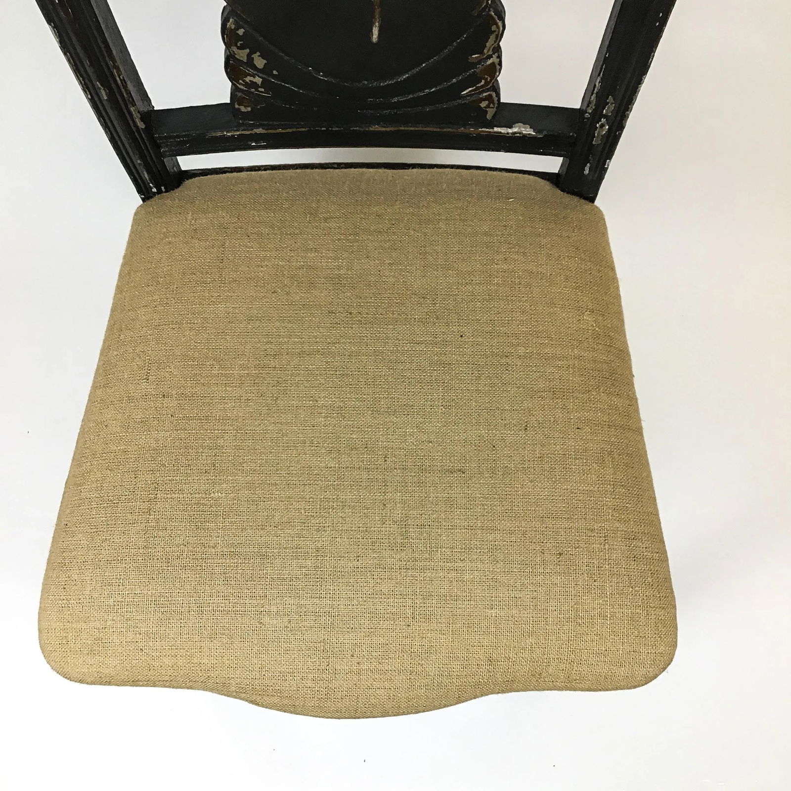 Rustic Distressed Wood Side Chair - 8