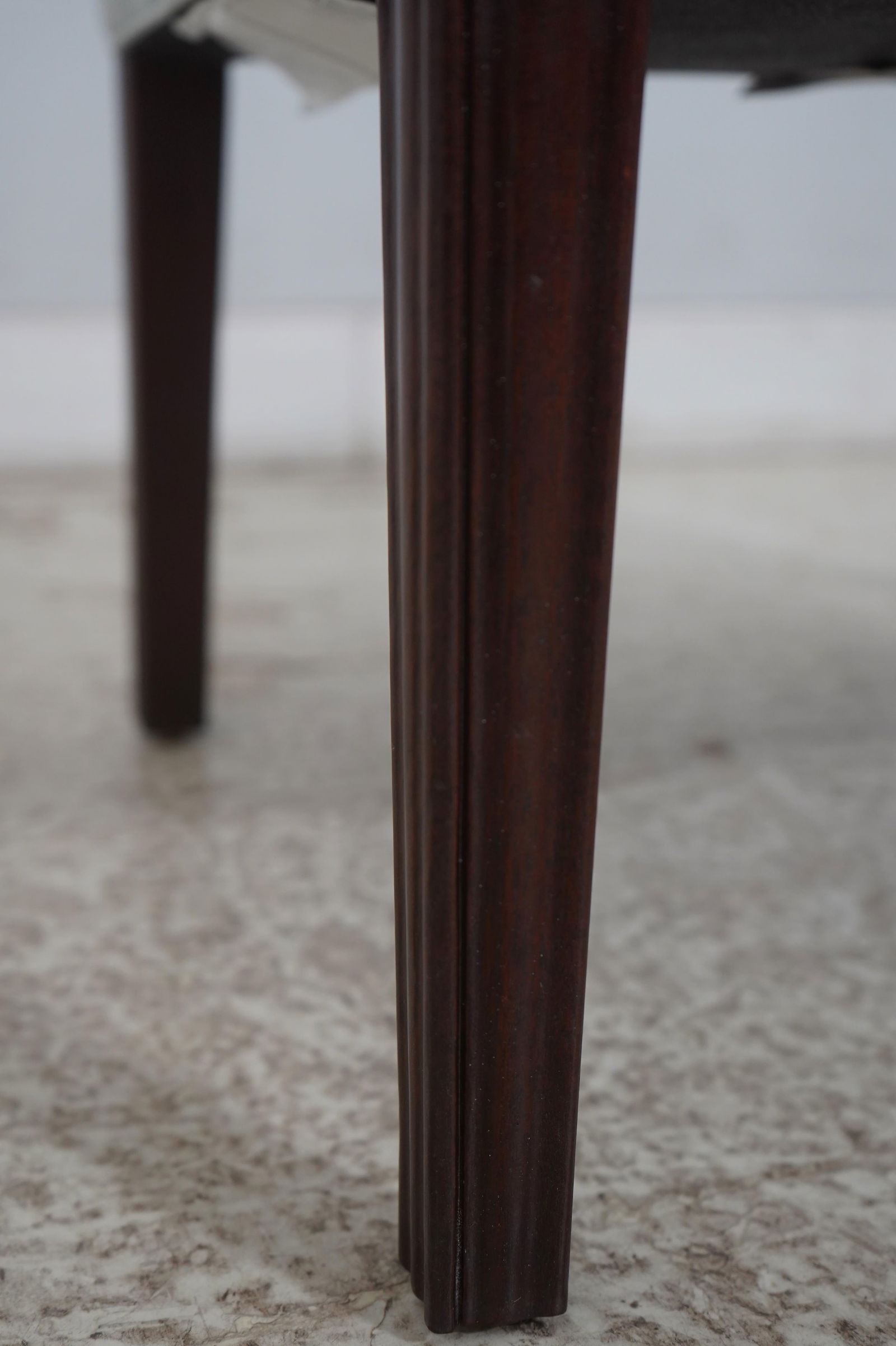 Stickley Colonial Williamsburg Damask Upholstered Ottoman - 7