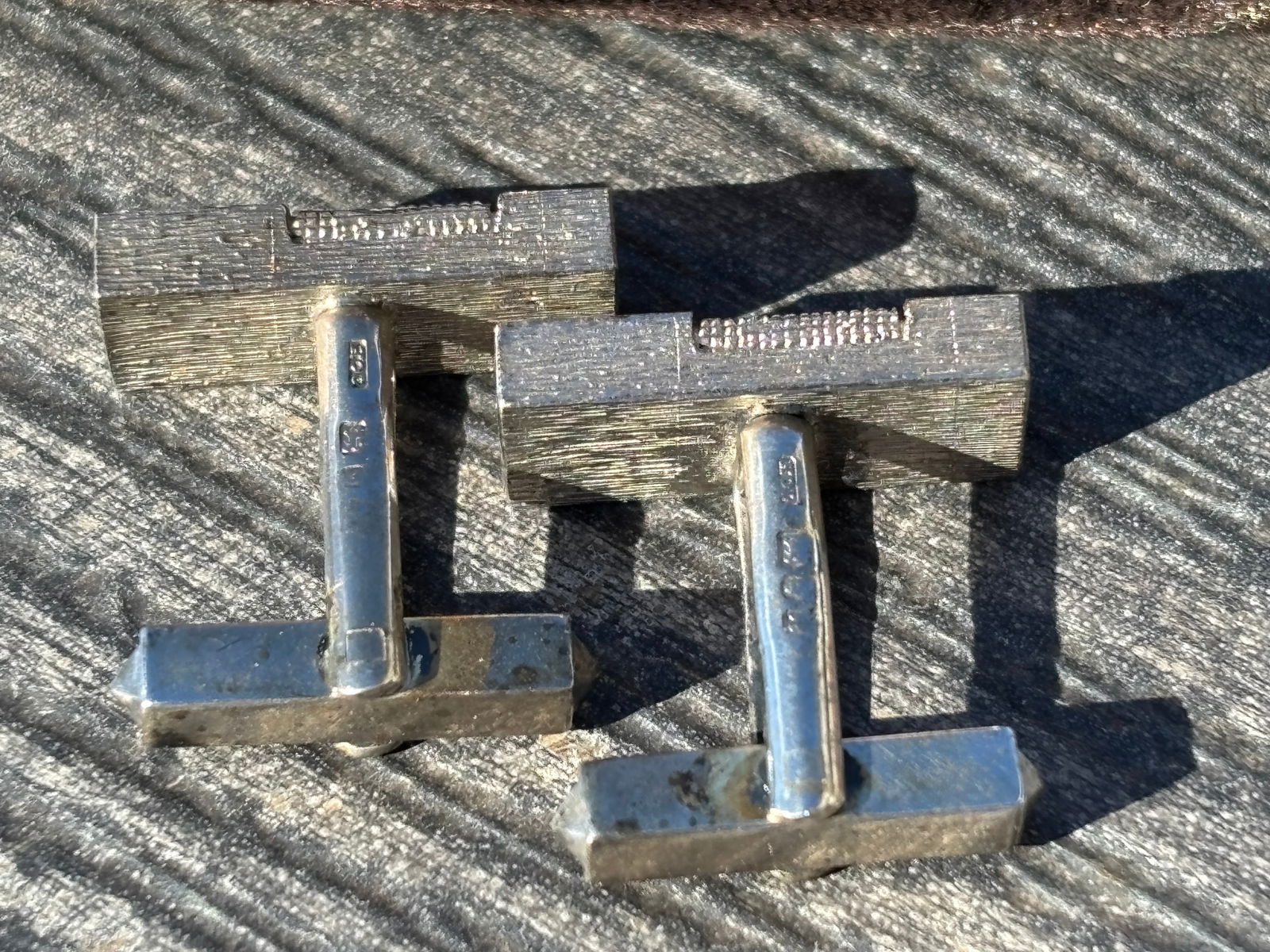 Dunhill! Fantastic Pair of Iconic 1970s Sterling Silver Lighter Cufflinks - 8