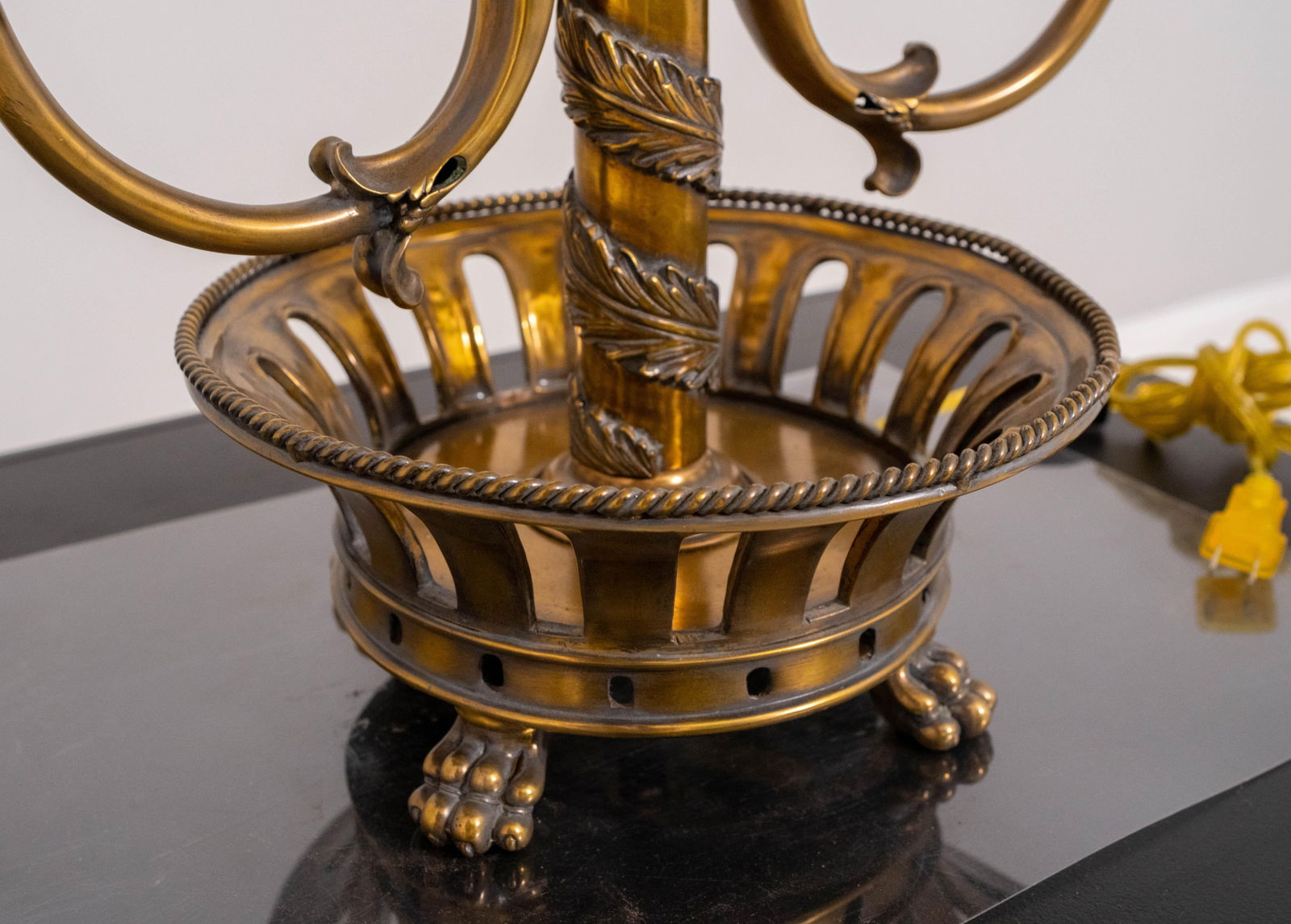 1990s Maitland Smith French Empire French Bouillotte Lamp - 14