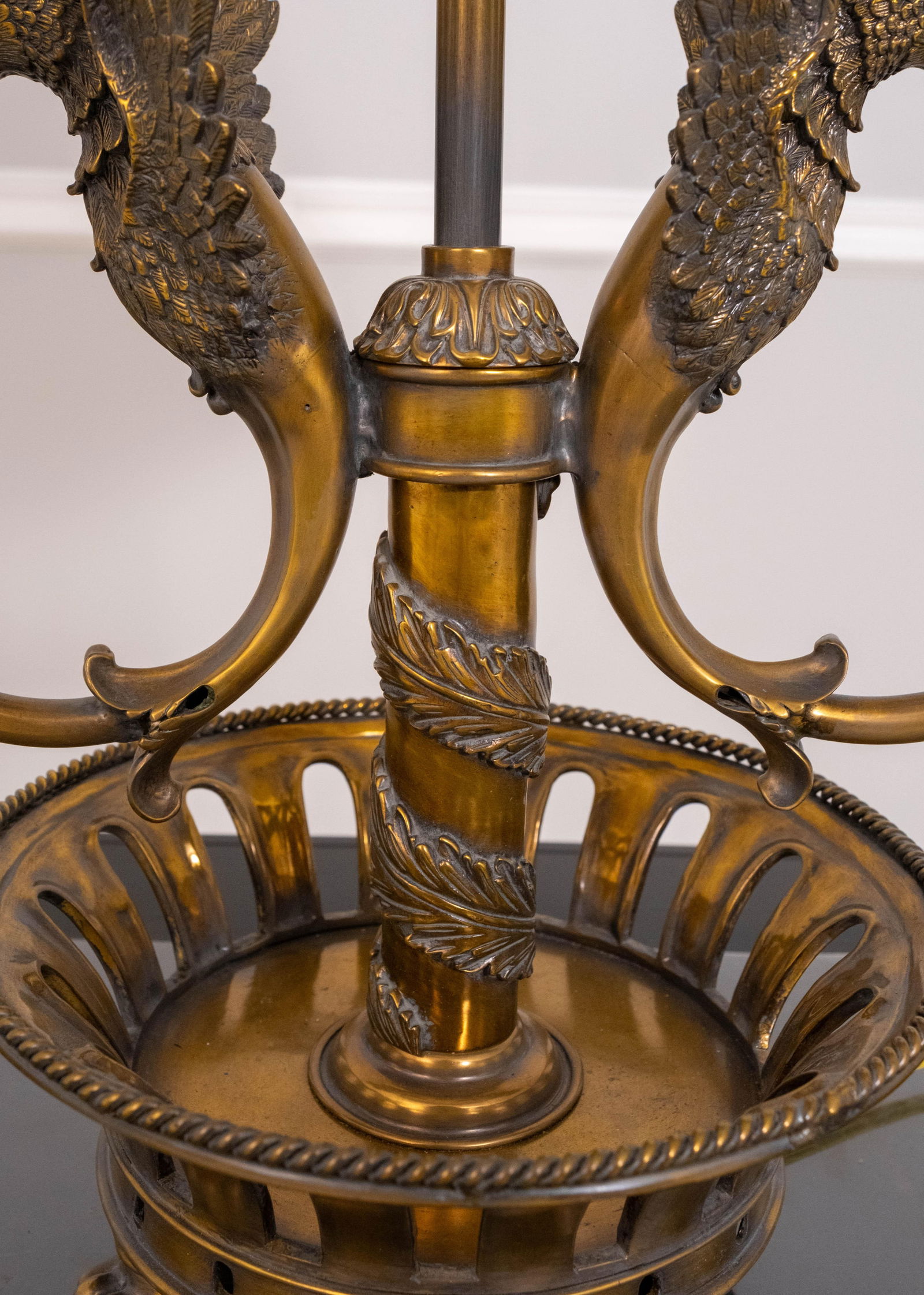 1990s Maitland Smith French Empire French Bouillotte Lamp - 15