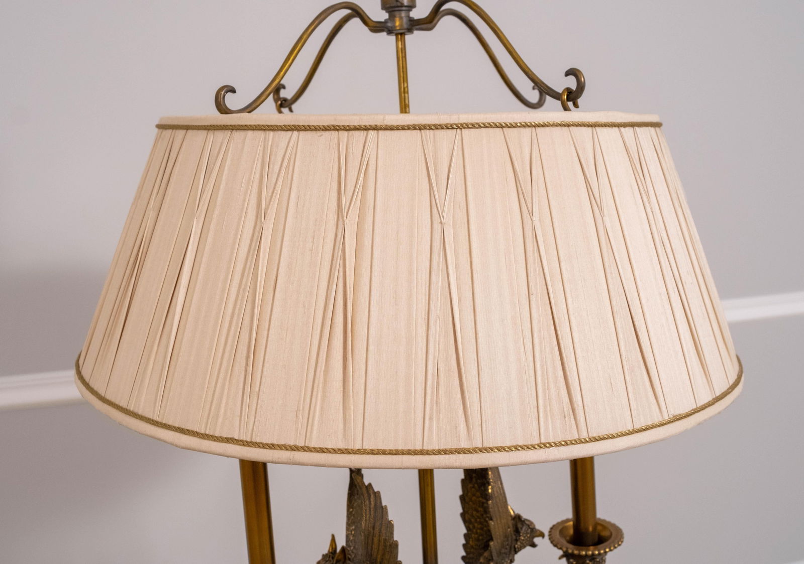 1990s Maitland Smith French Empire French Bouillotte Lamp - 3