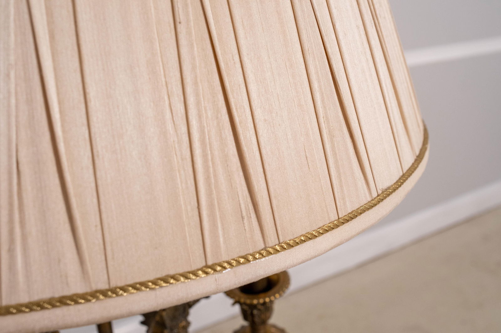 1990s Maitland Smith French Empire French Bouillotte Lamp - 6