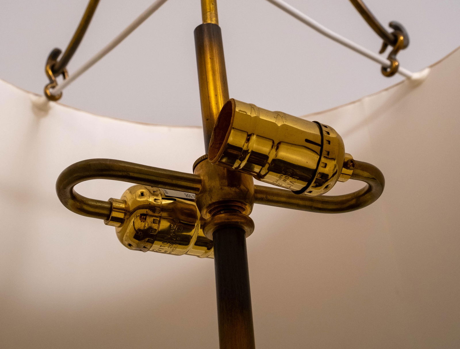 1990s Maitland Smith French Empire French Bouillotte Lamp - 7