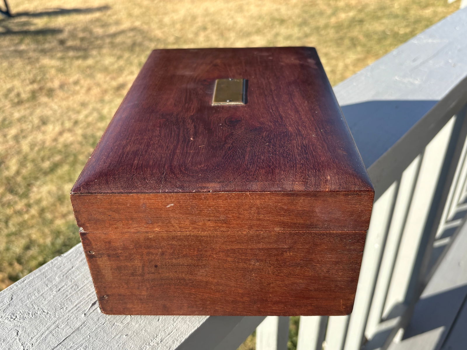 Late 19th C. English Humidor - All Orig., Nicely Detailed, Unmongrammed - 6