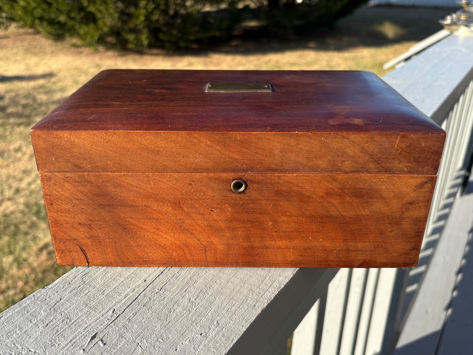 Late 19th C. English Humidor - All Orig., Nicely Detailed, Unmongrammed - 7