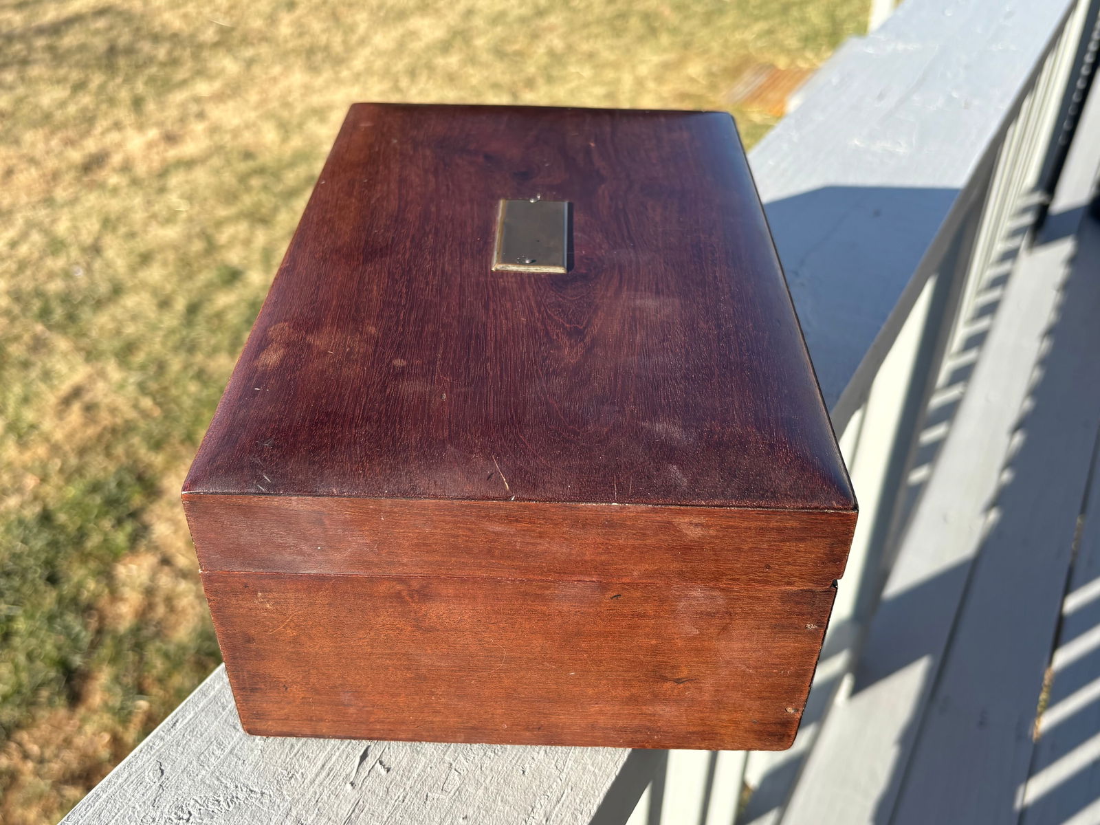 Late 19th C. English Humidor - All Orig., Nicely Detailed, Unmongrammed - 8