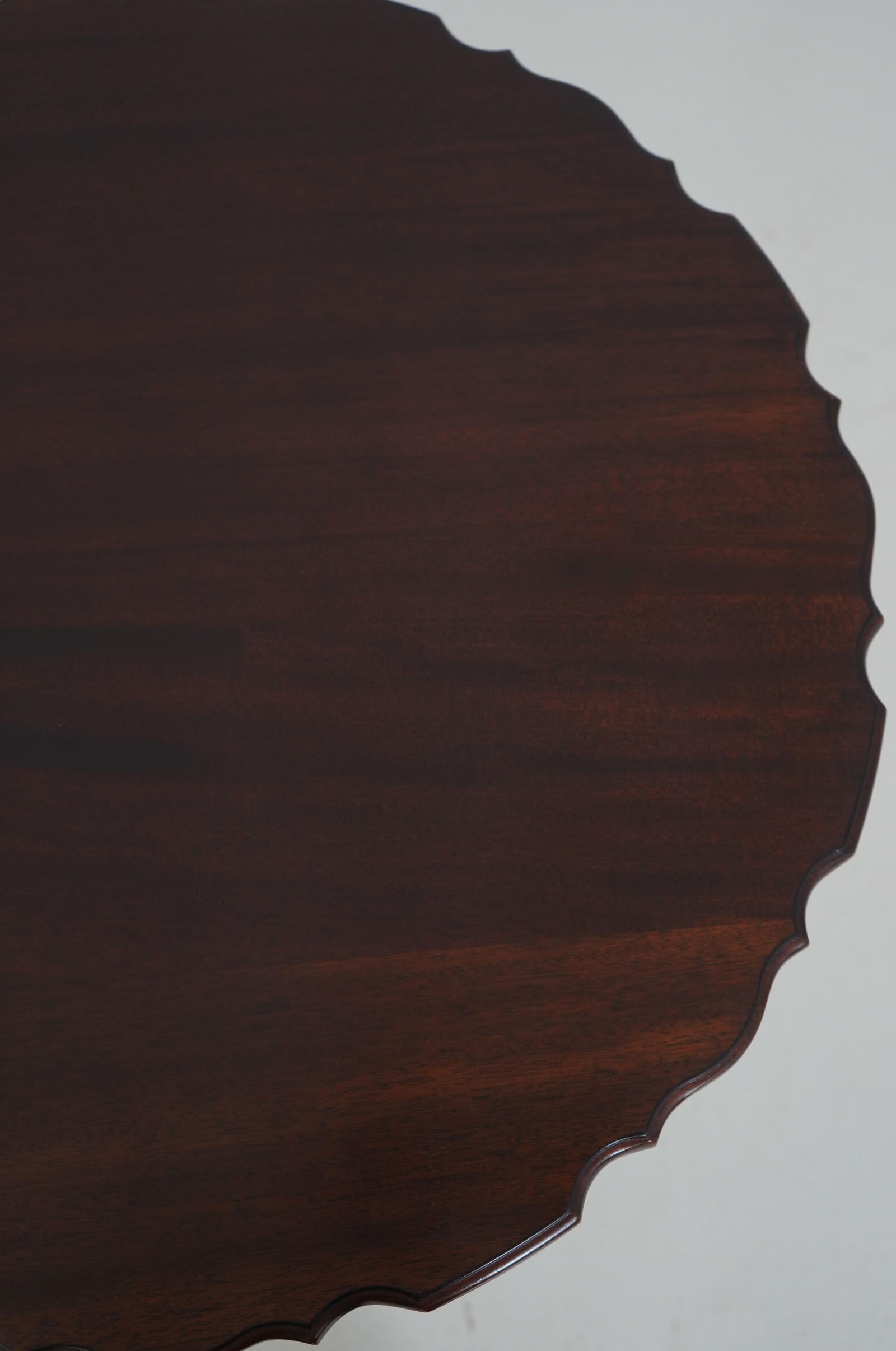 Stickley Pedestal Base Mahogany Lamp Table - 10