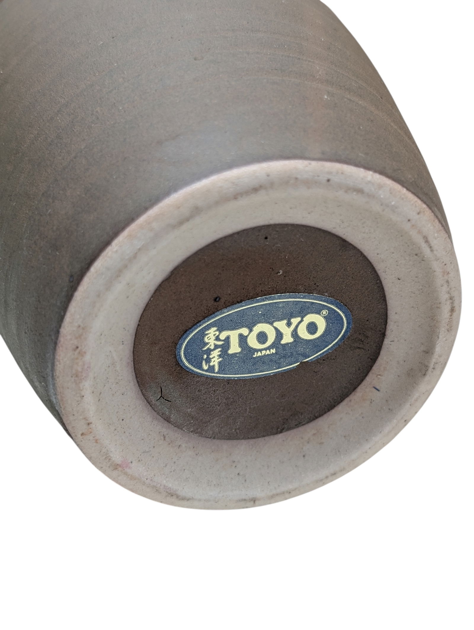 1960s Mid Century Modern Ceramic Vase by Toyo - 5