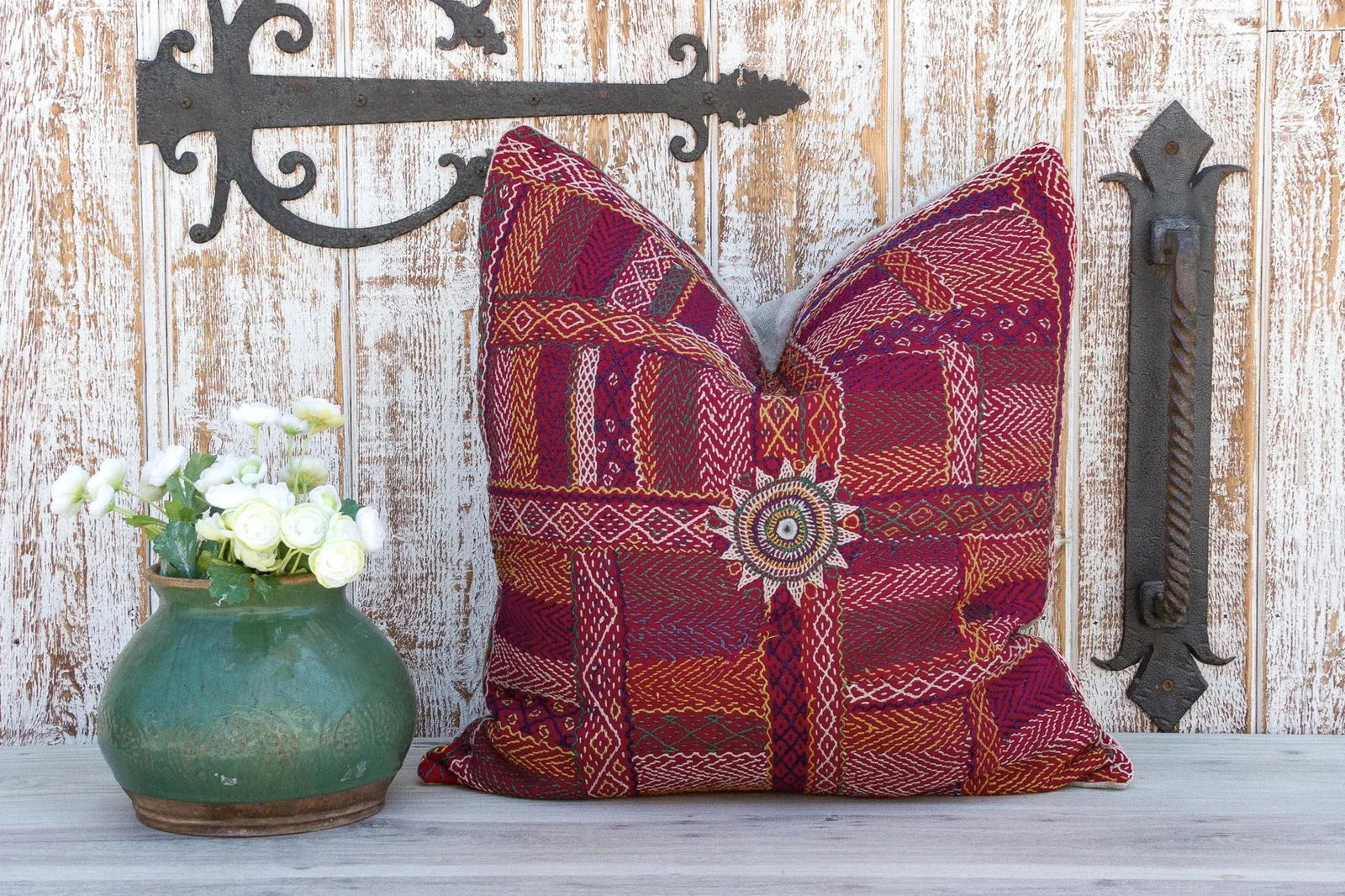 Tanvi Sindh Sami Square Pillow - 2
