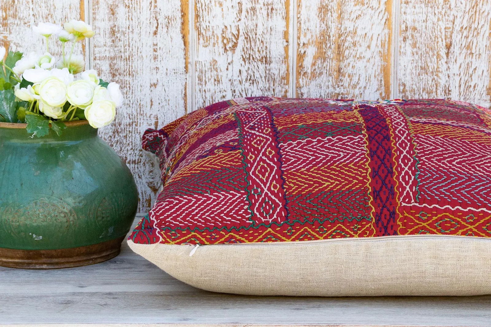 Tanvi Sindh Sami Square Pillow - 3