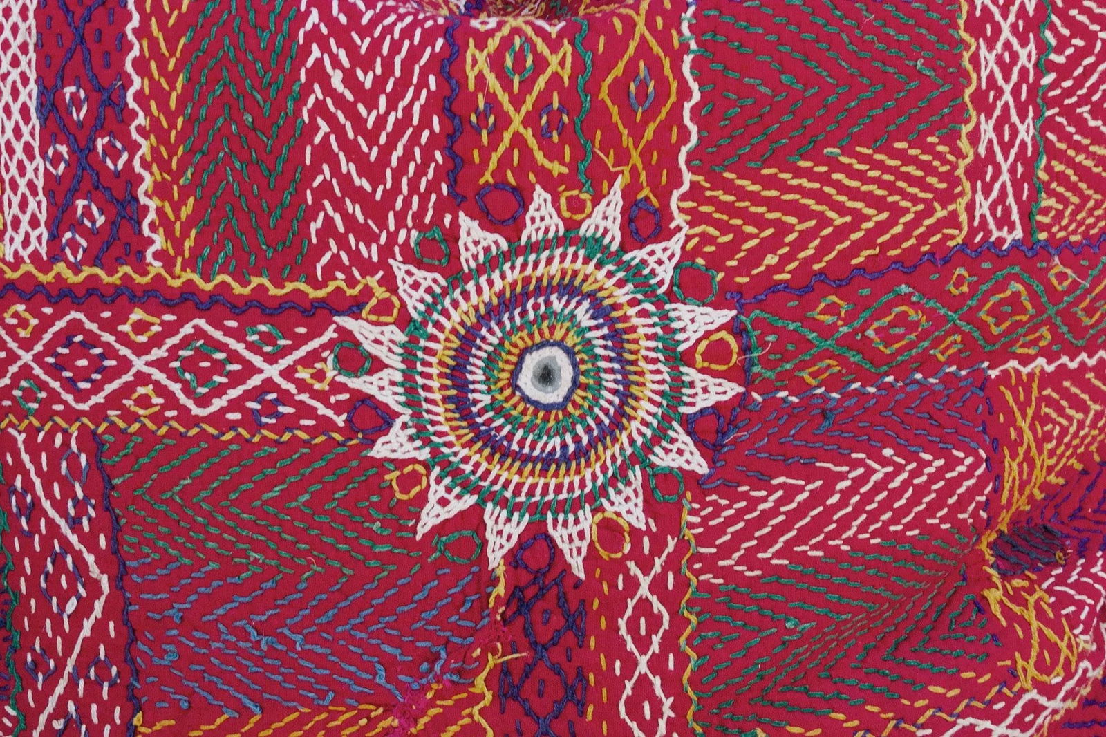 Tanvi Sindh Sami Square Pillow - 4