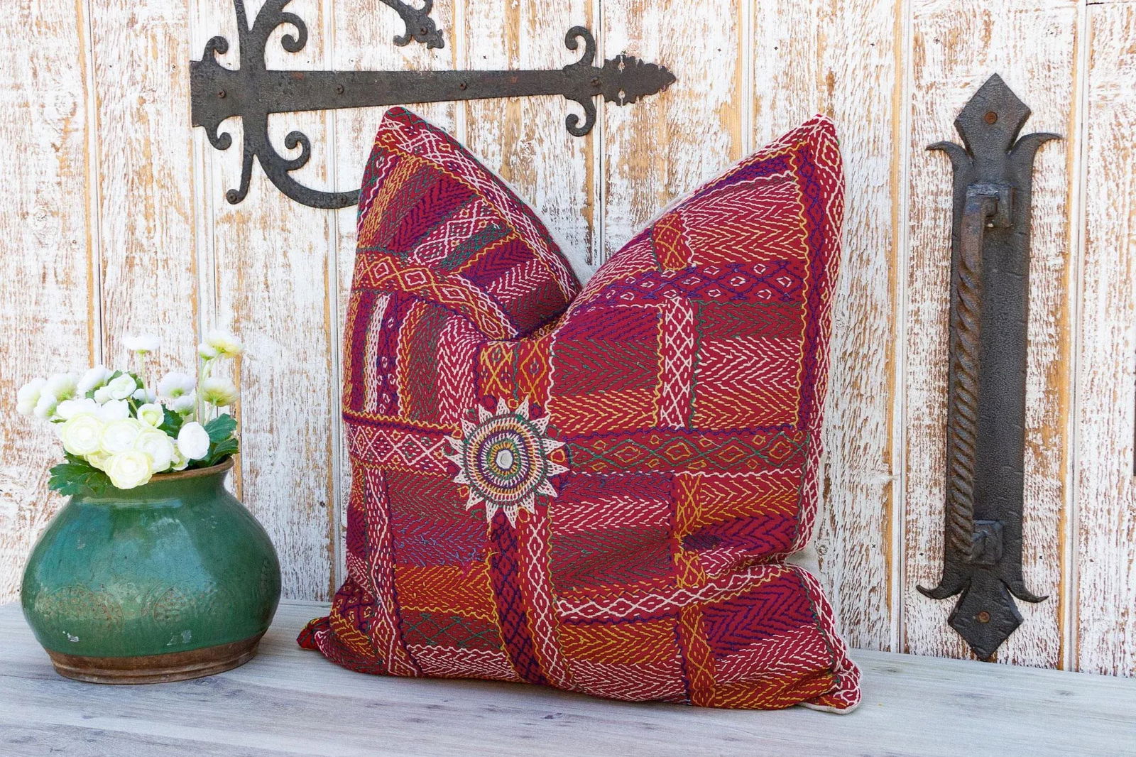 Tanvi Sindh Sami Square Pillow - 5