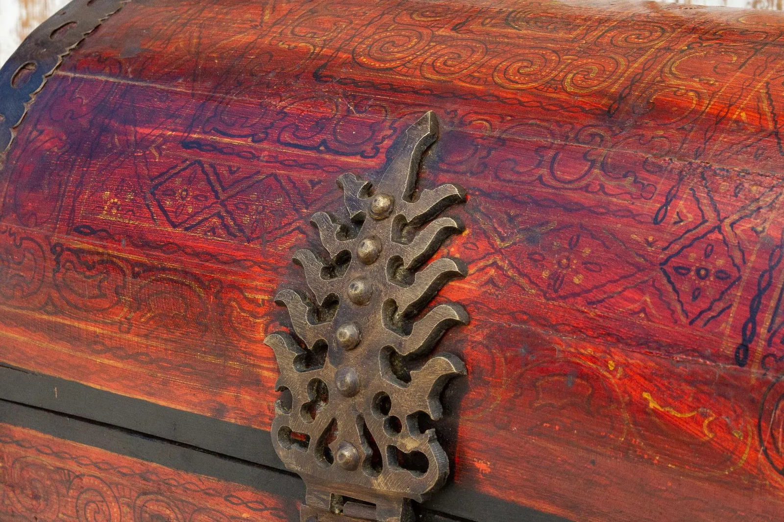 Malabar Brass Fitted Box - 4