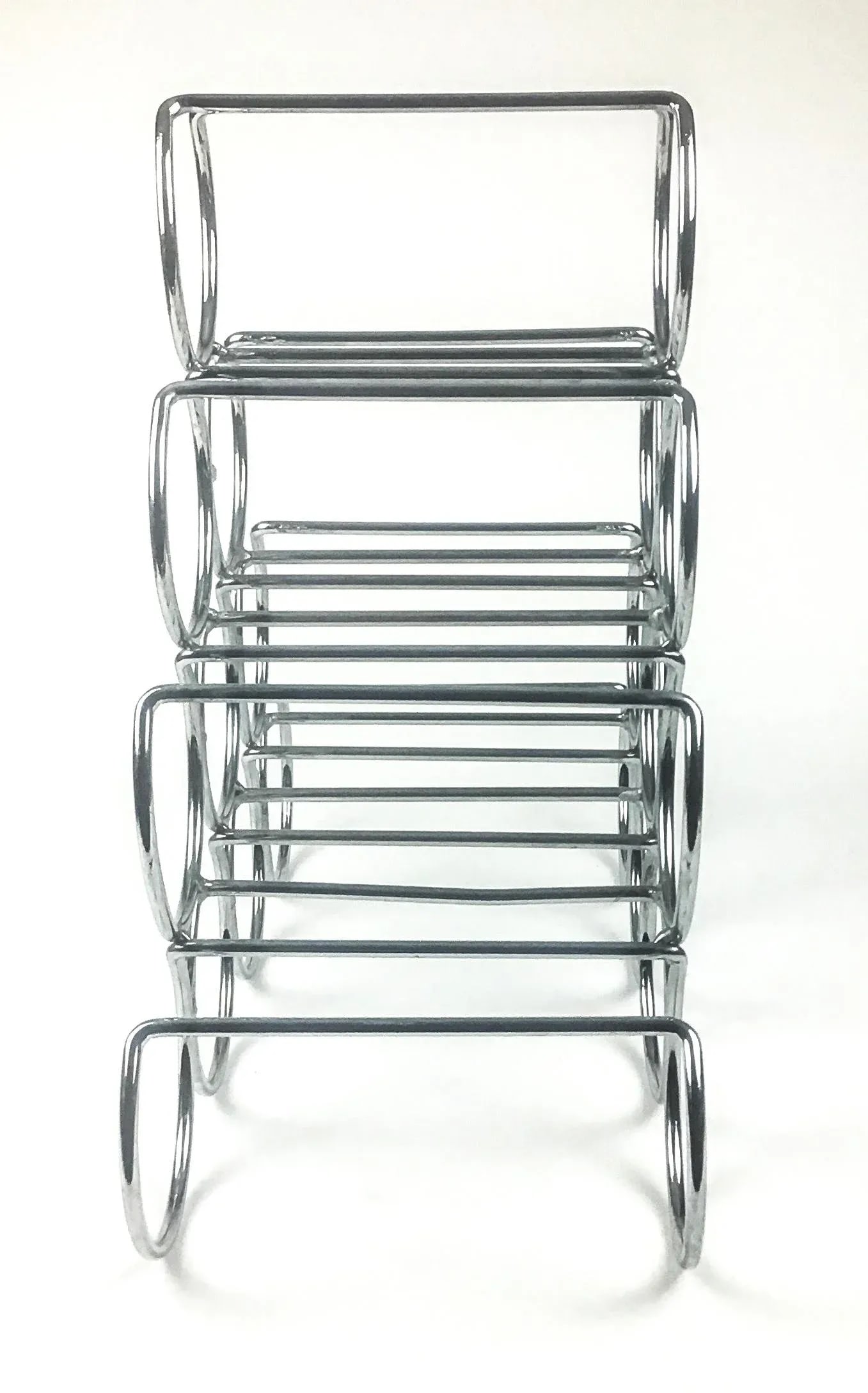 Stainless Steel Modern Wine Rack - 5