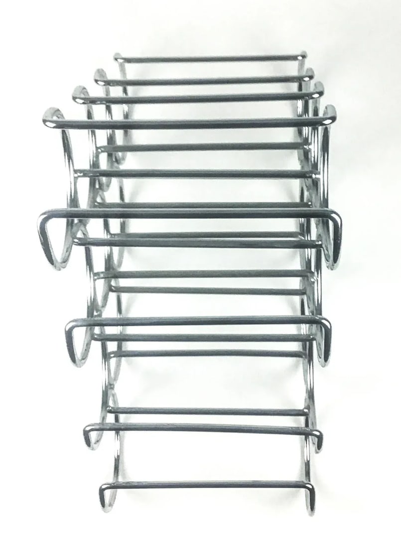 Stainless Steel Modern Wine Rack - 7