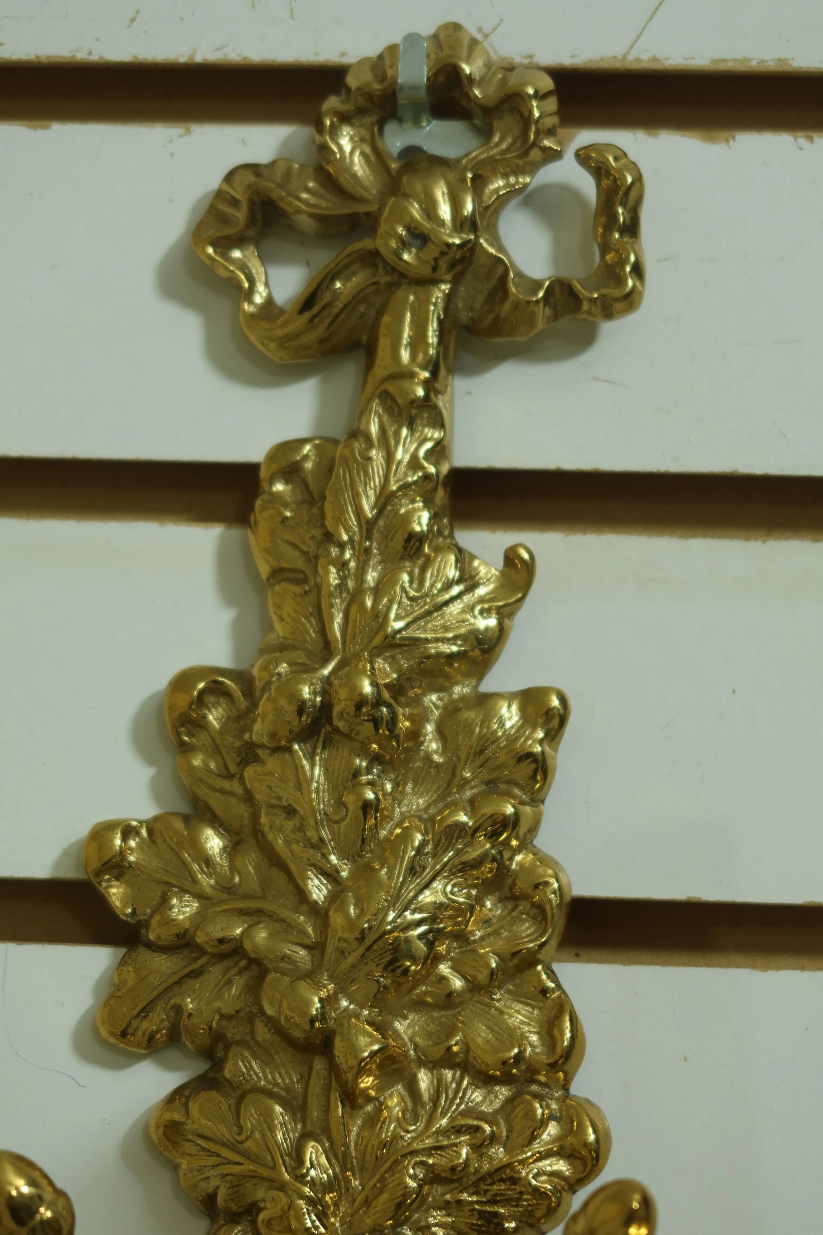 Classical Brass 2 Arm Lighted Candelabra Sconce - 4