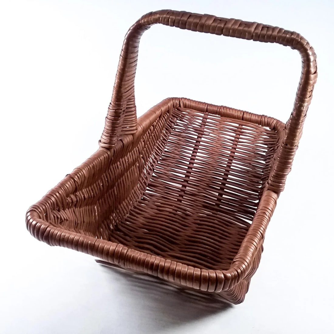 Vintage Large Rectangle Market Basket - 2