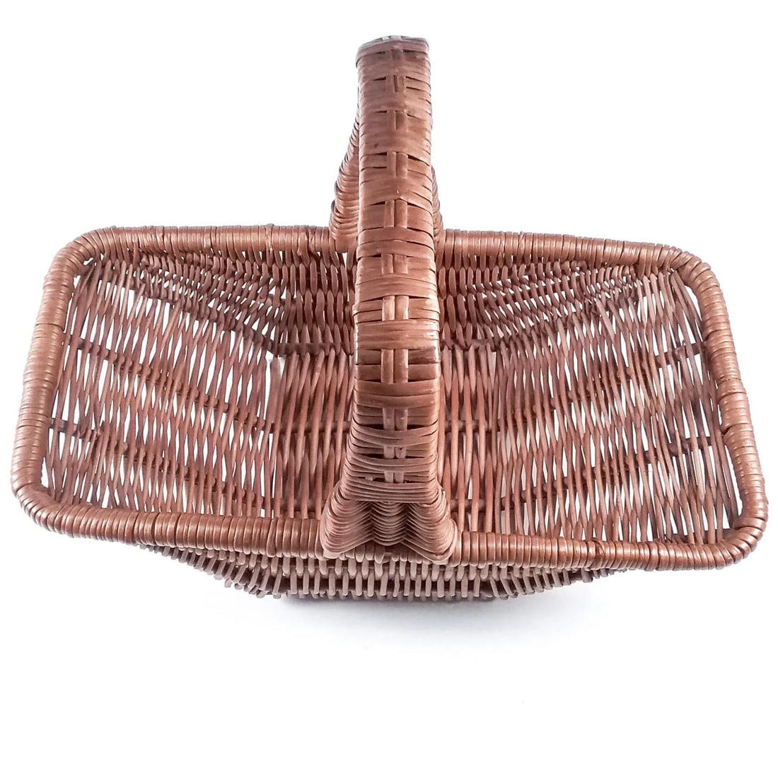 Vintage Large Rectangle Market Basket - 3