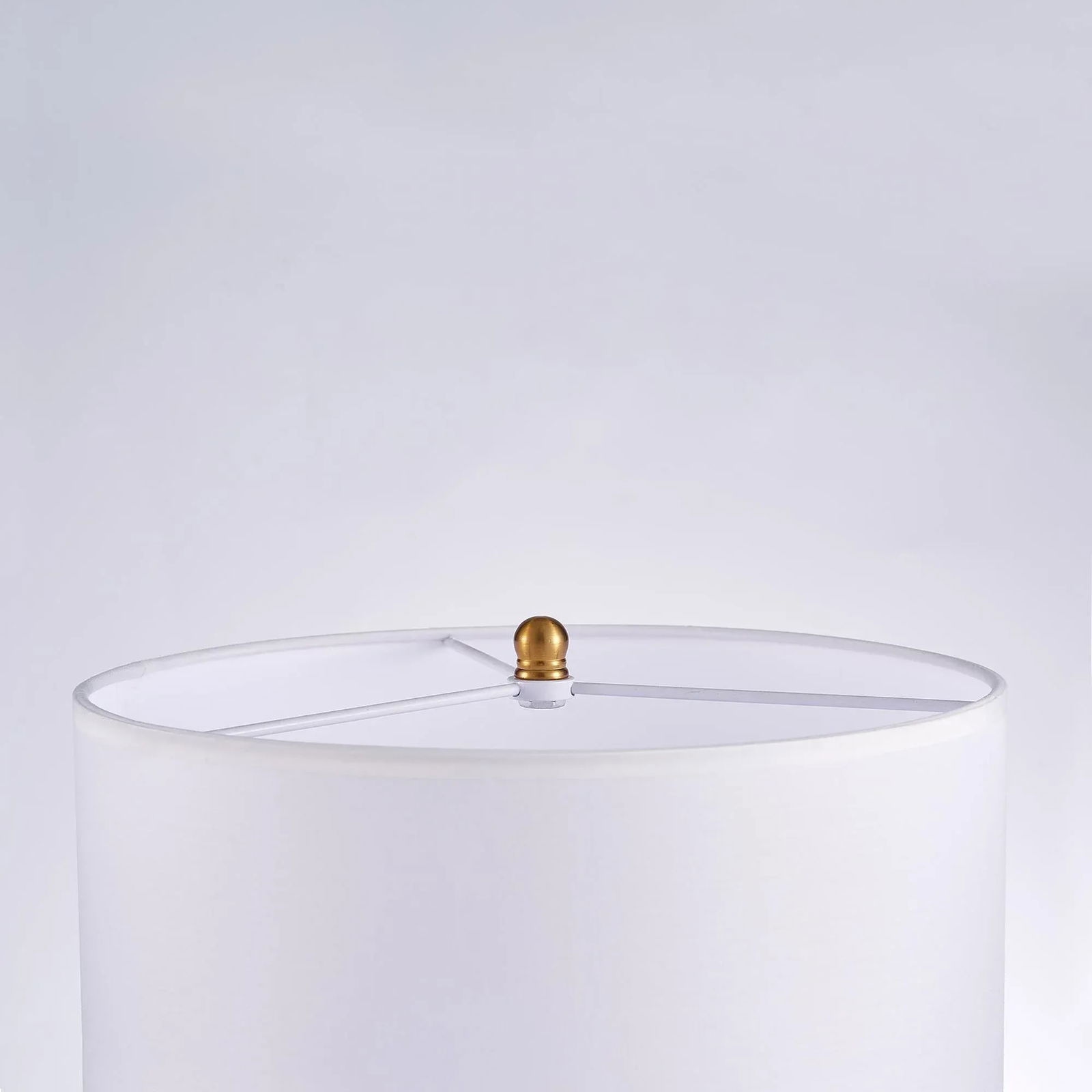 Pasargad Home Senato Brushed Gold Lucite Globe Table Lamp - 4