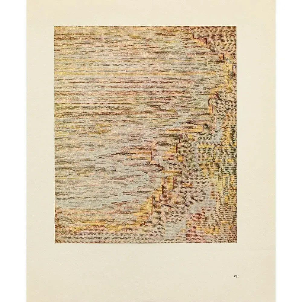 1969 After Paul Klee "Classical Coast" Full Color Print - 2