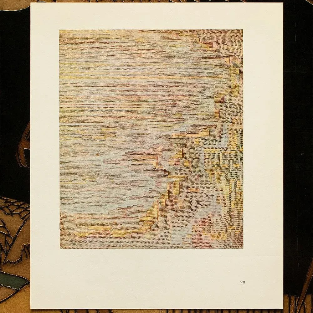 1969 After Paul Klee "Classical Coast" Full Color Print - 4