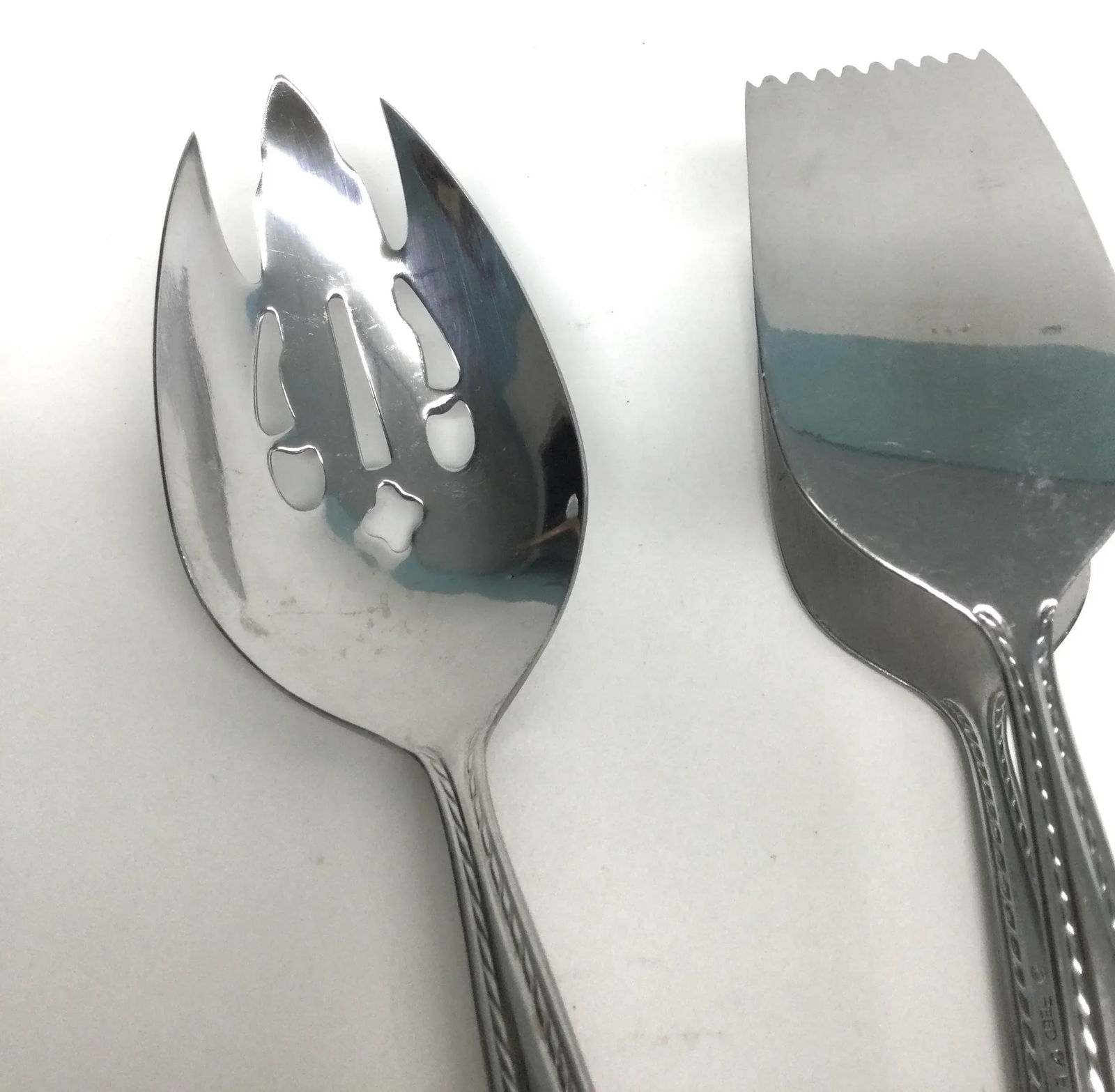 Vintage Stainless Reed & Barton Multi Serving Set - 2