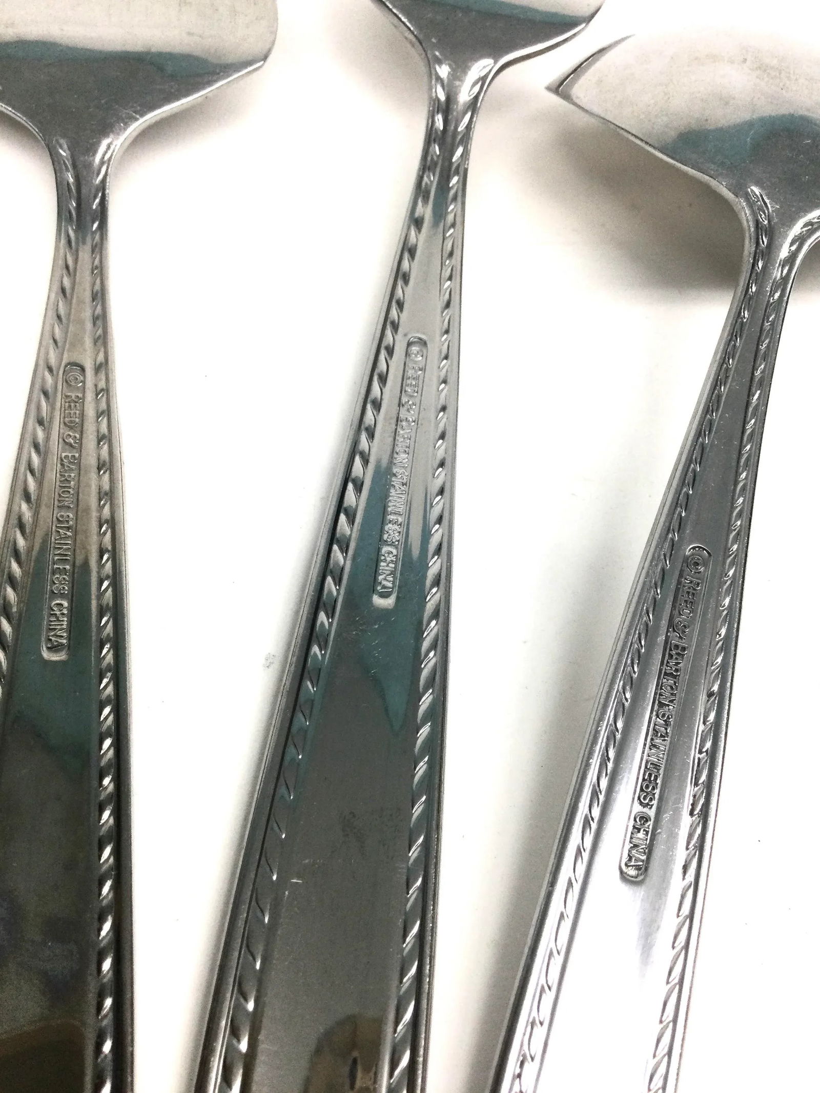 Vintage Stainless Reed & Barton Multi Serving Set - 8