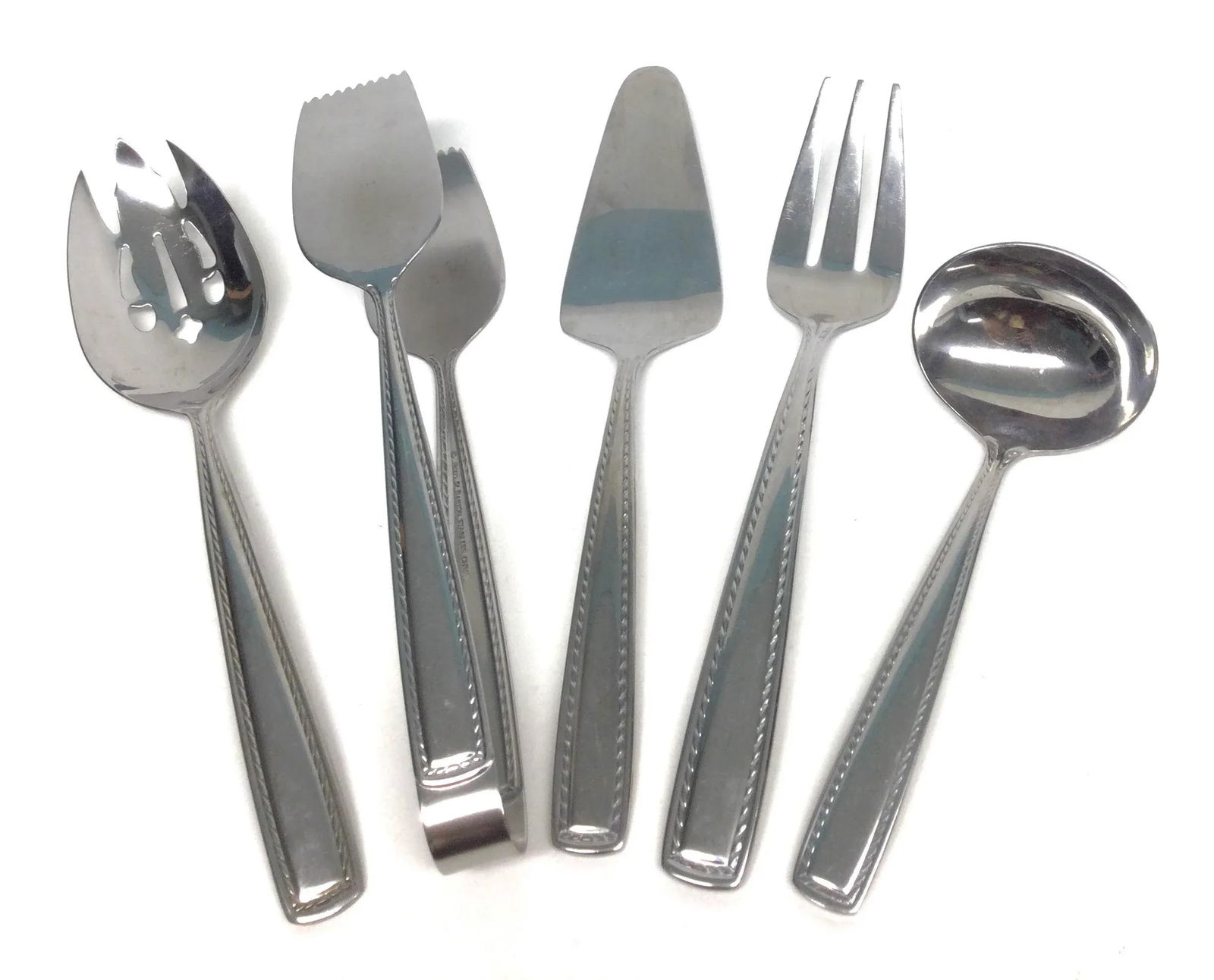 Vintage Stainless Reed & Barton Multi Serving Set - 9