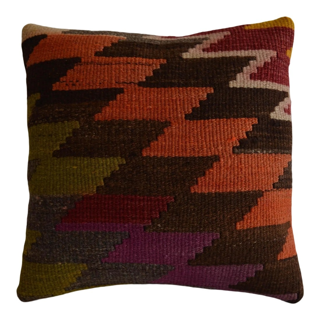 Vintage Handmade Kilim Rug Pillow Cover (1 of 6)