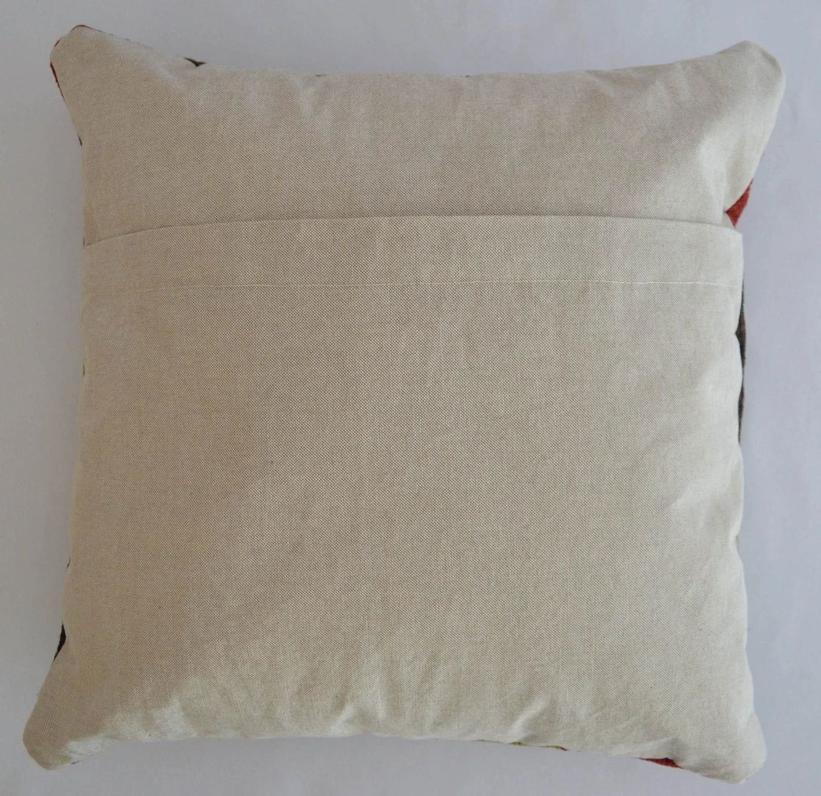 Vintage Handmade Kilim Rug Pillow Cover - 5