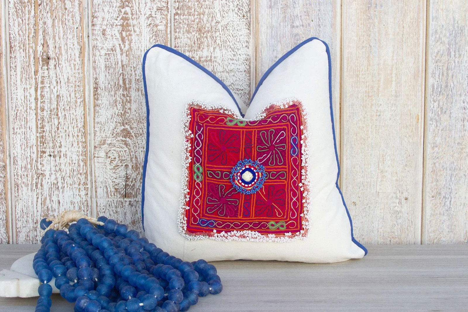 Daanvi Vintage Boho Throw Pillow Cover - 2