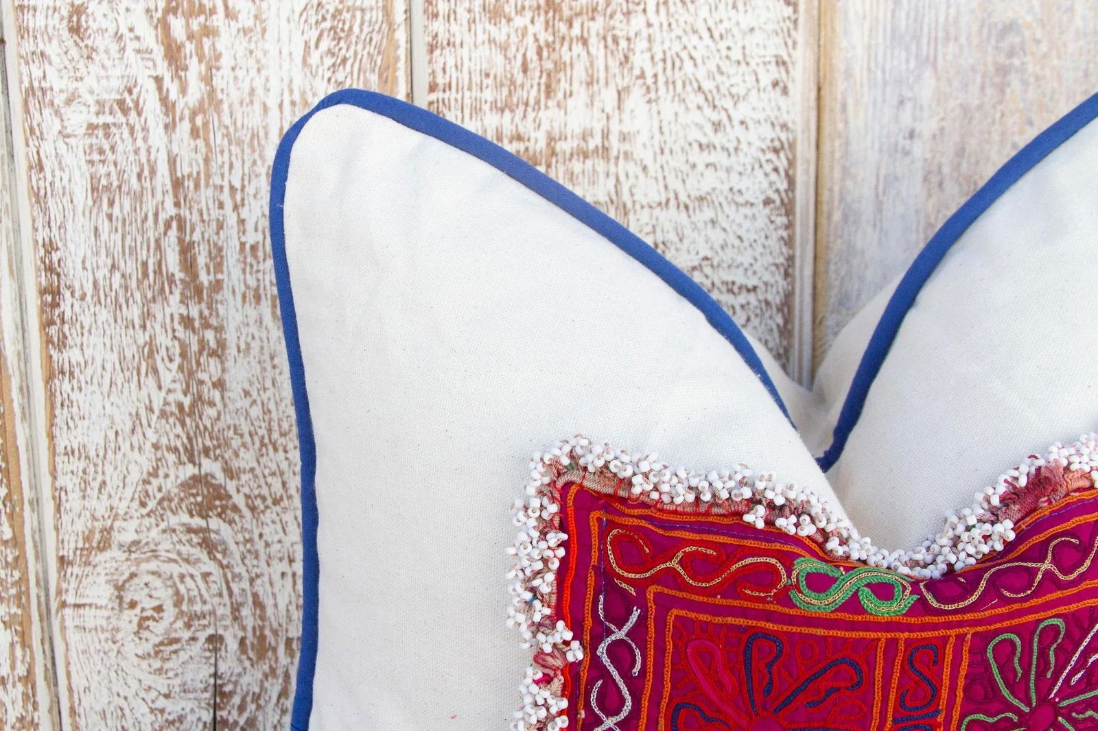 Daanvi Vintage Boho Throw Pillow Cover - 5