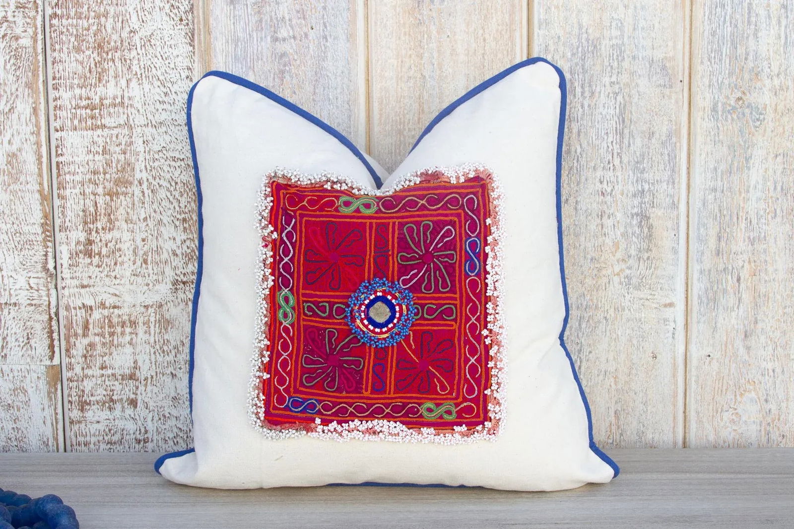 Daanvi Vintage Boho Throw Pillow Cover - 7
