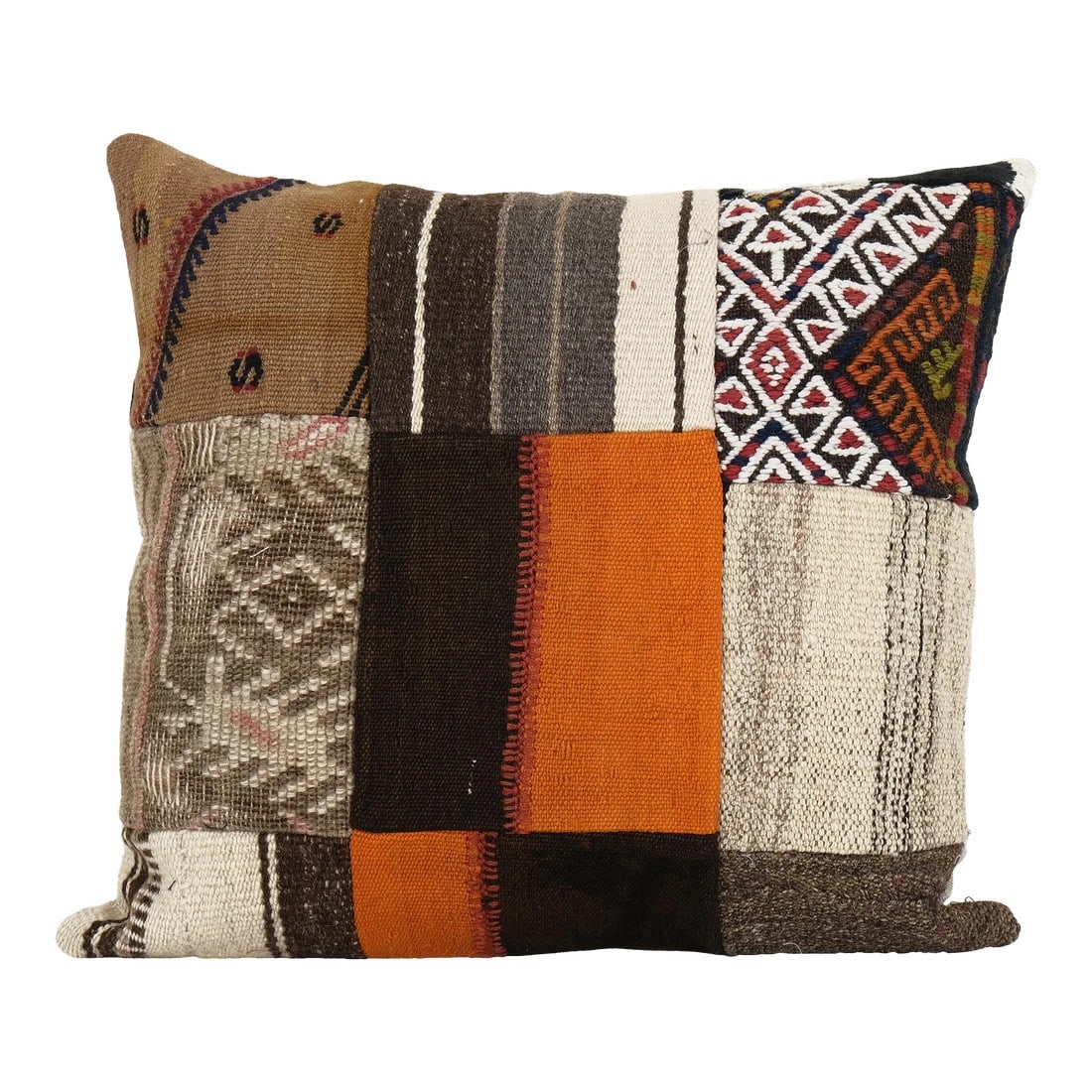 Turkish Patchwork Pillow Cover 17'' X 18'' (1 of 4)