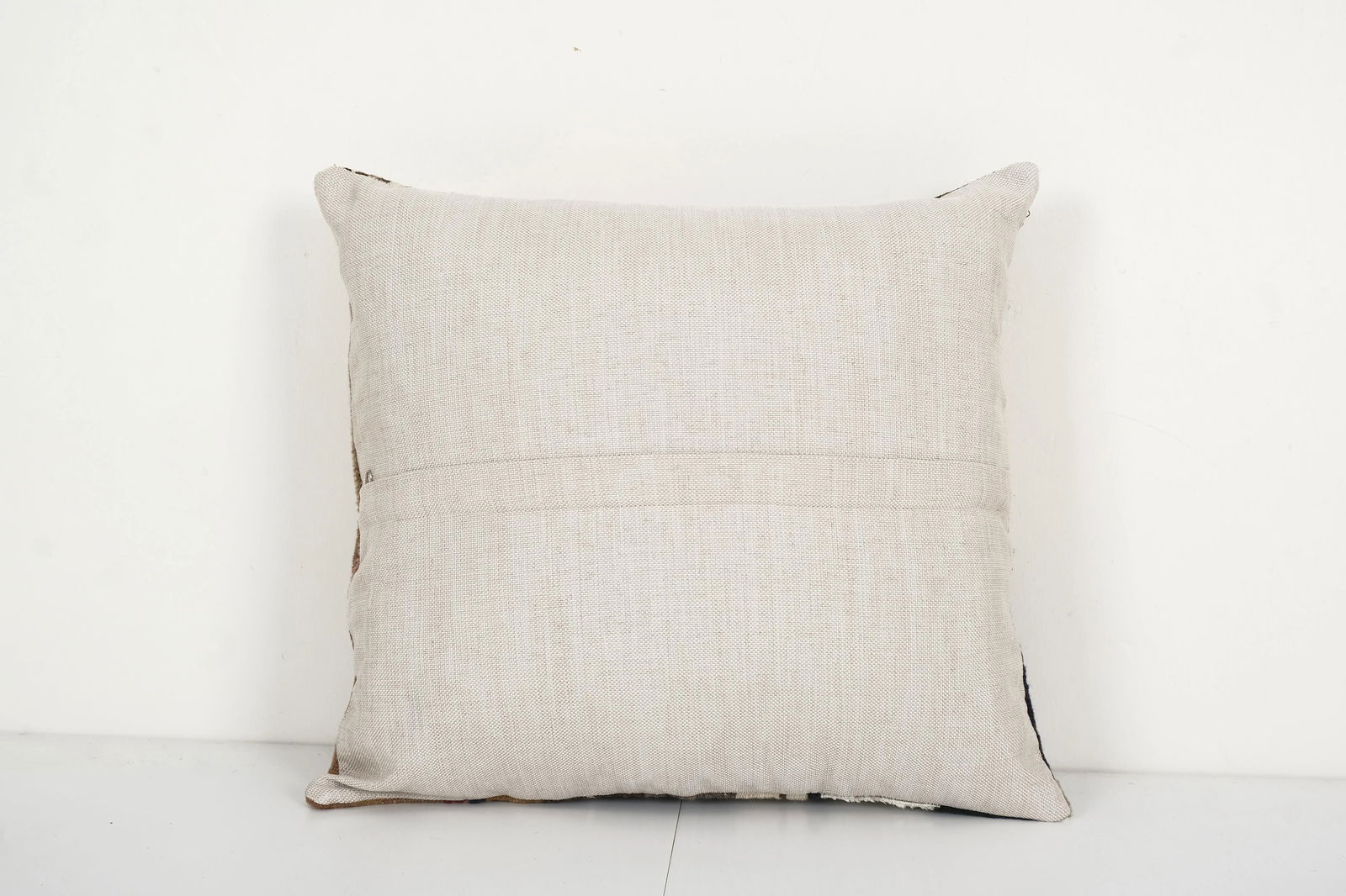 Turkish Patchwork Pillow Cover 17'' X 18'' - 4