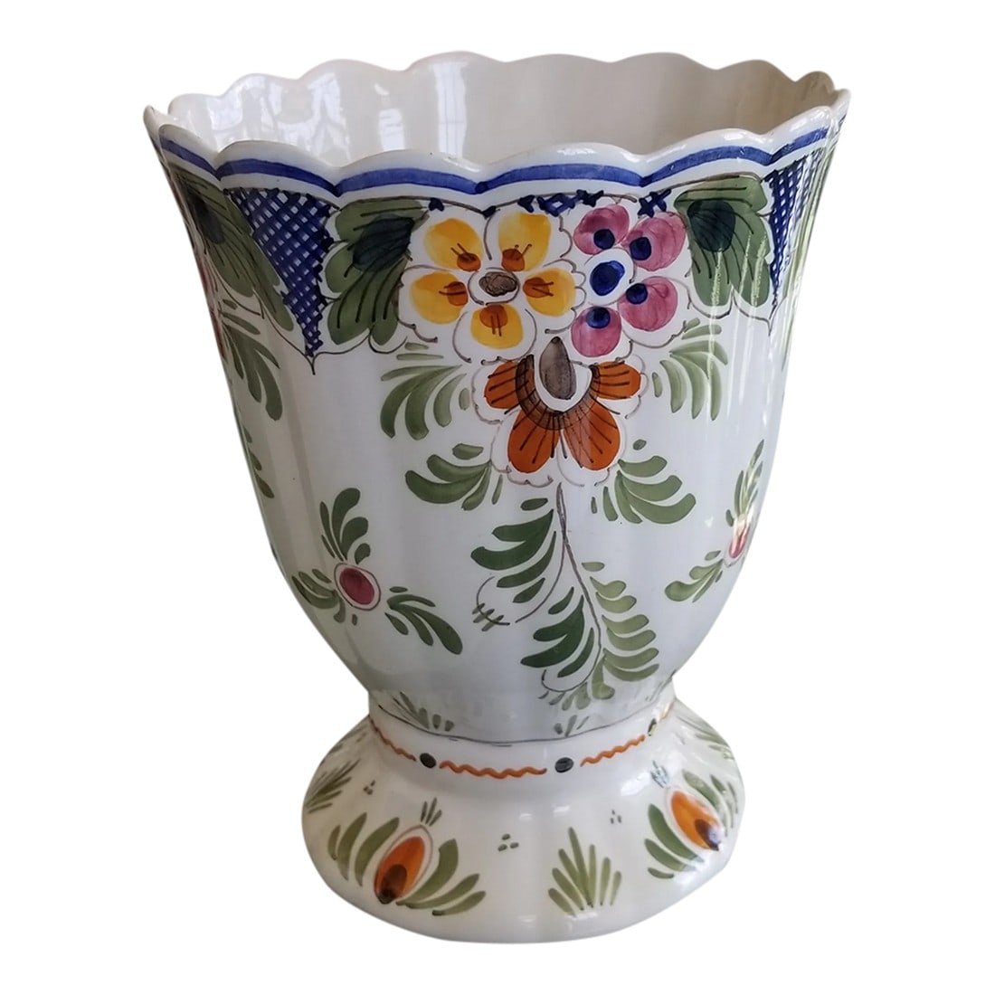 1960s Delft Ceramic Vase (1 of 8)