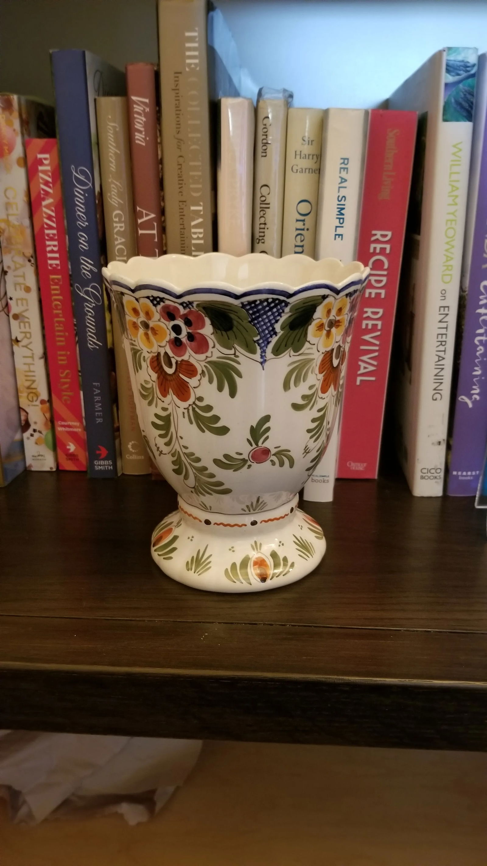 1960s Delft Ceramic Vase - 3