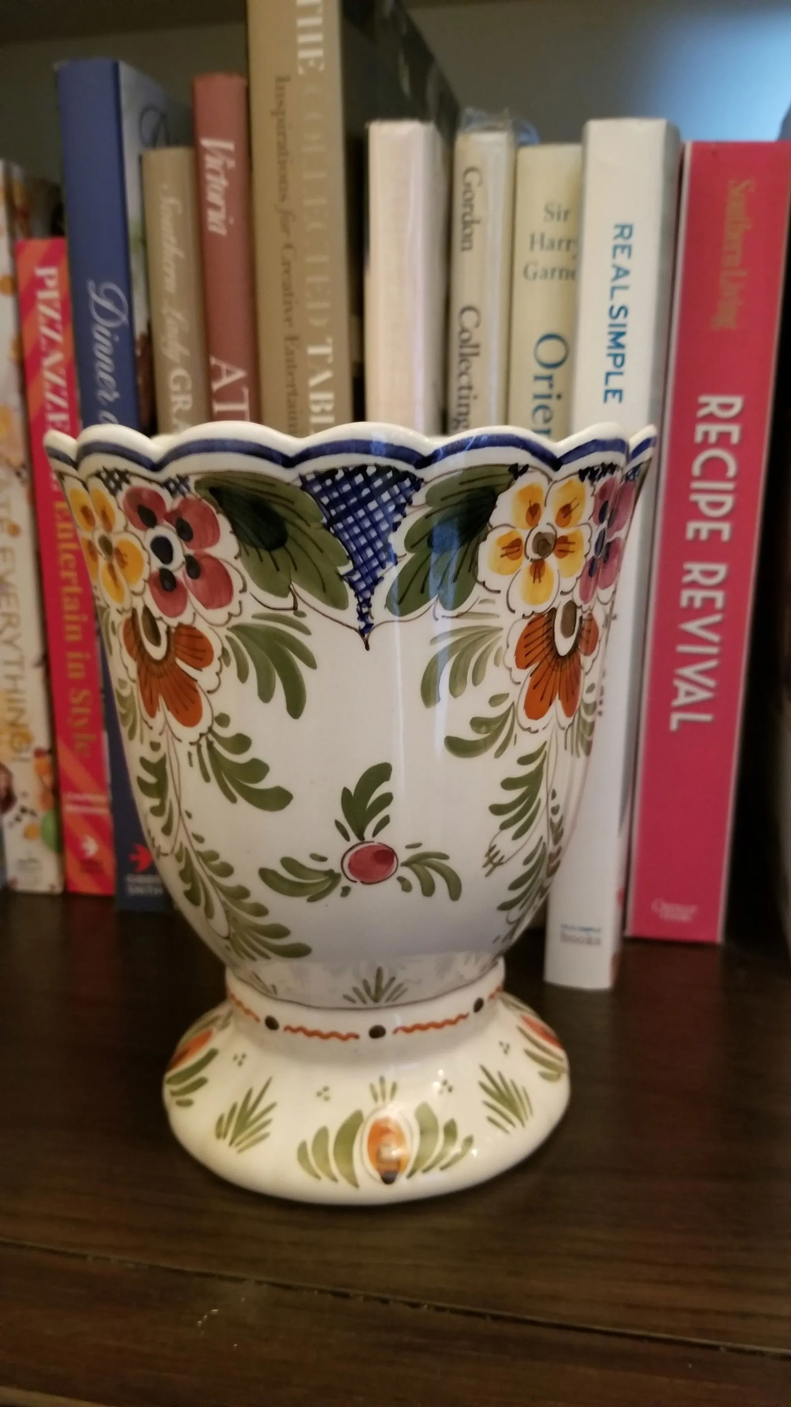 1960s Delft Ceramic Vase - 7