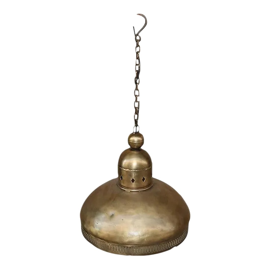 Vintage 1990s Brass Finish Pendant Lighting (1 of 3)