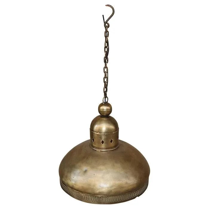 Vintage 1990s Brass Finish Pendant Lighting - 2